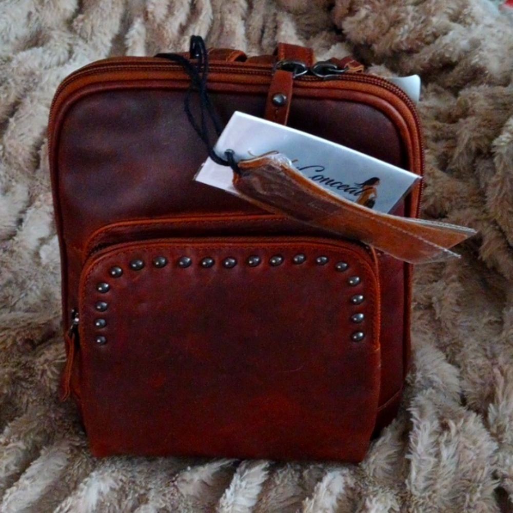 Lady Conceal backpack purse
